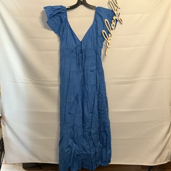 MOON RIVER

Blue V-Neck Maxi Dress - Picture 6 of 9